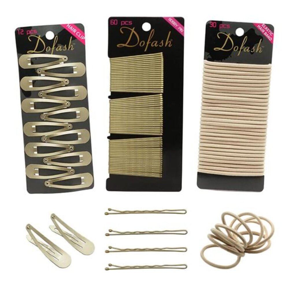 Dofash Hair Clip Set, 102 Counts Set Braided Hair Clips For Women